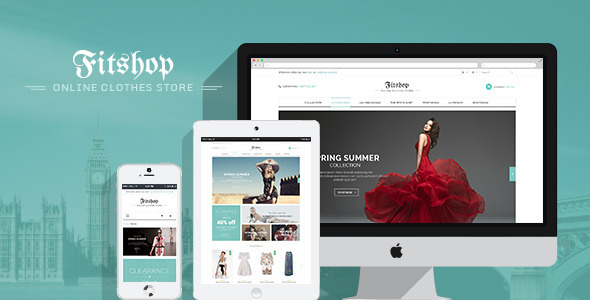 Fitshop – адаптивная тема WordPress