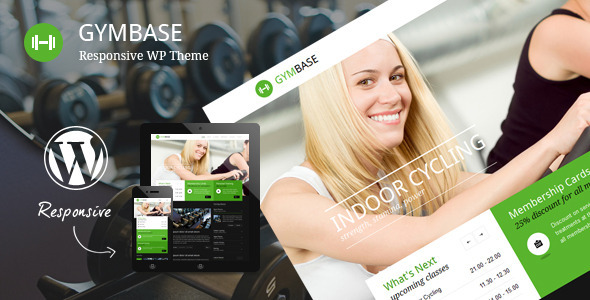 GymBase v8.8 – адаптивный шаблон WordPress на спортивную тематику