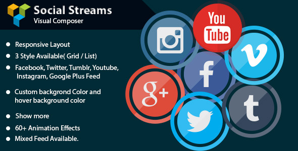 Visual Composer – Social Streams