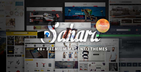 SAHARA v1.9.9 – мега отзывчивый шаблон Magento