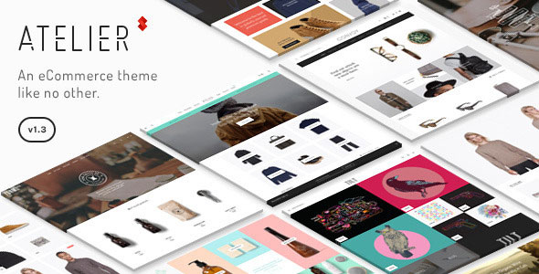 Atelier v1.3.0 - креативная многоцелевая тема WordPress