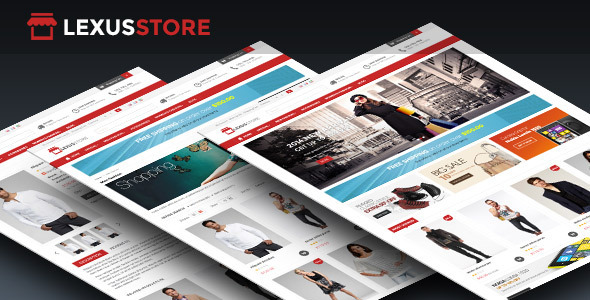 Lexus Store – отзывчивый шаблон Opencart