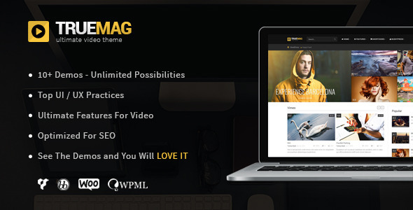 True Mag v3.4 - блоговая / журнальная тема WordPress