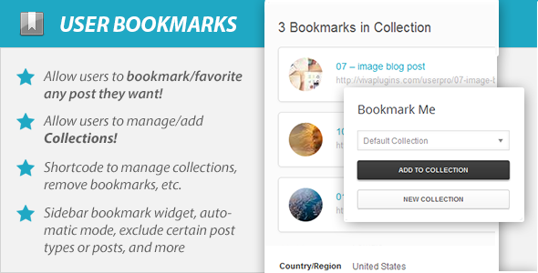 WordPress User Bookmarks for UserPro v2.0