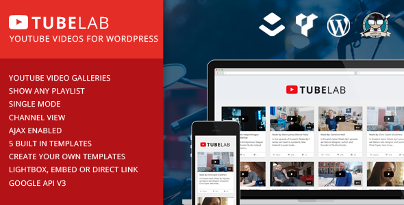 Tubelab – YouTube плагин для WordPress